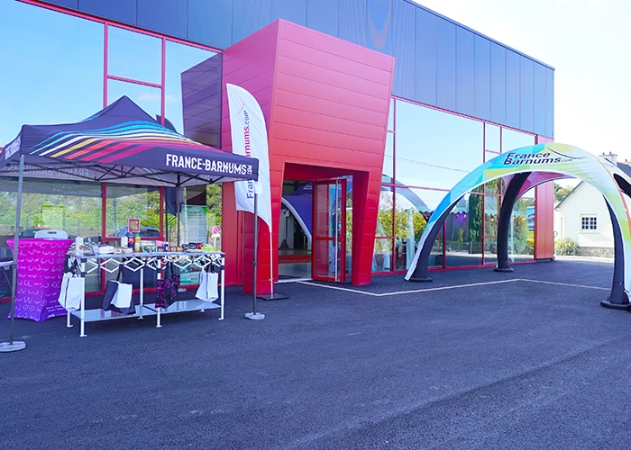Le showroom de France Barnums lors des Journées Nationales de la Réparation 2025