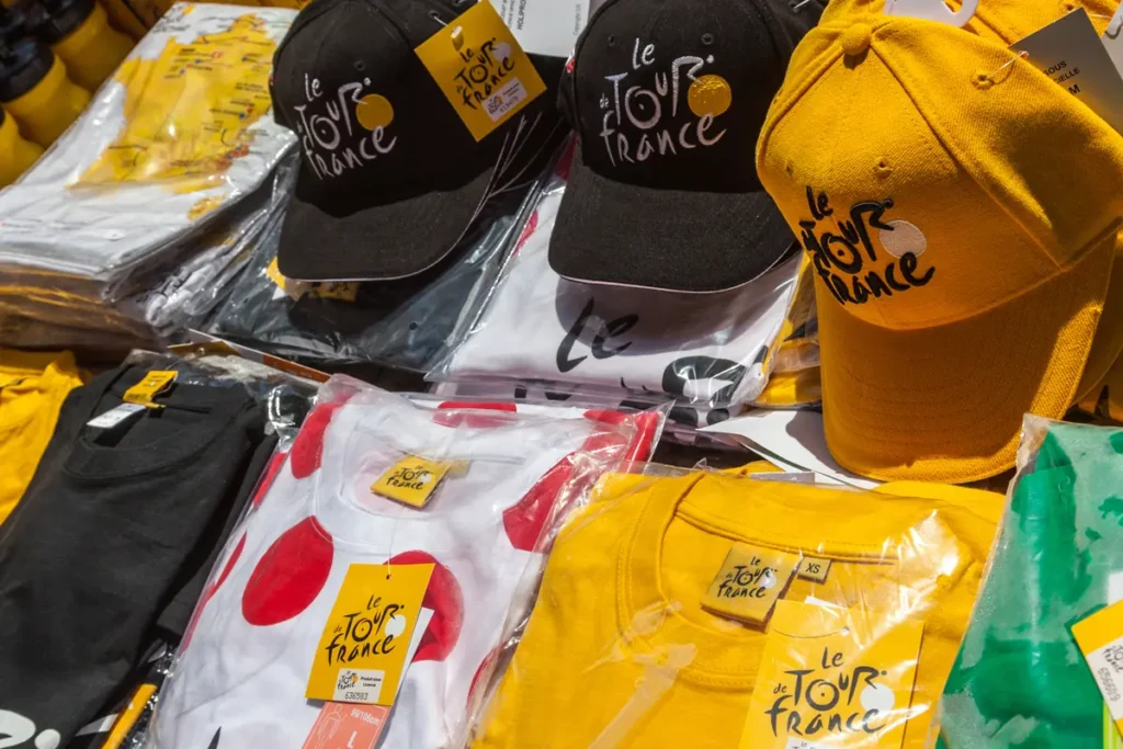Goodies du Tour de France cycliste