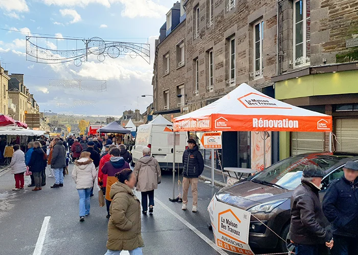 Réglementation ERP : monter son barnum sur la voie publique dans le cadre d'un marché