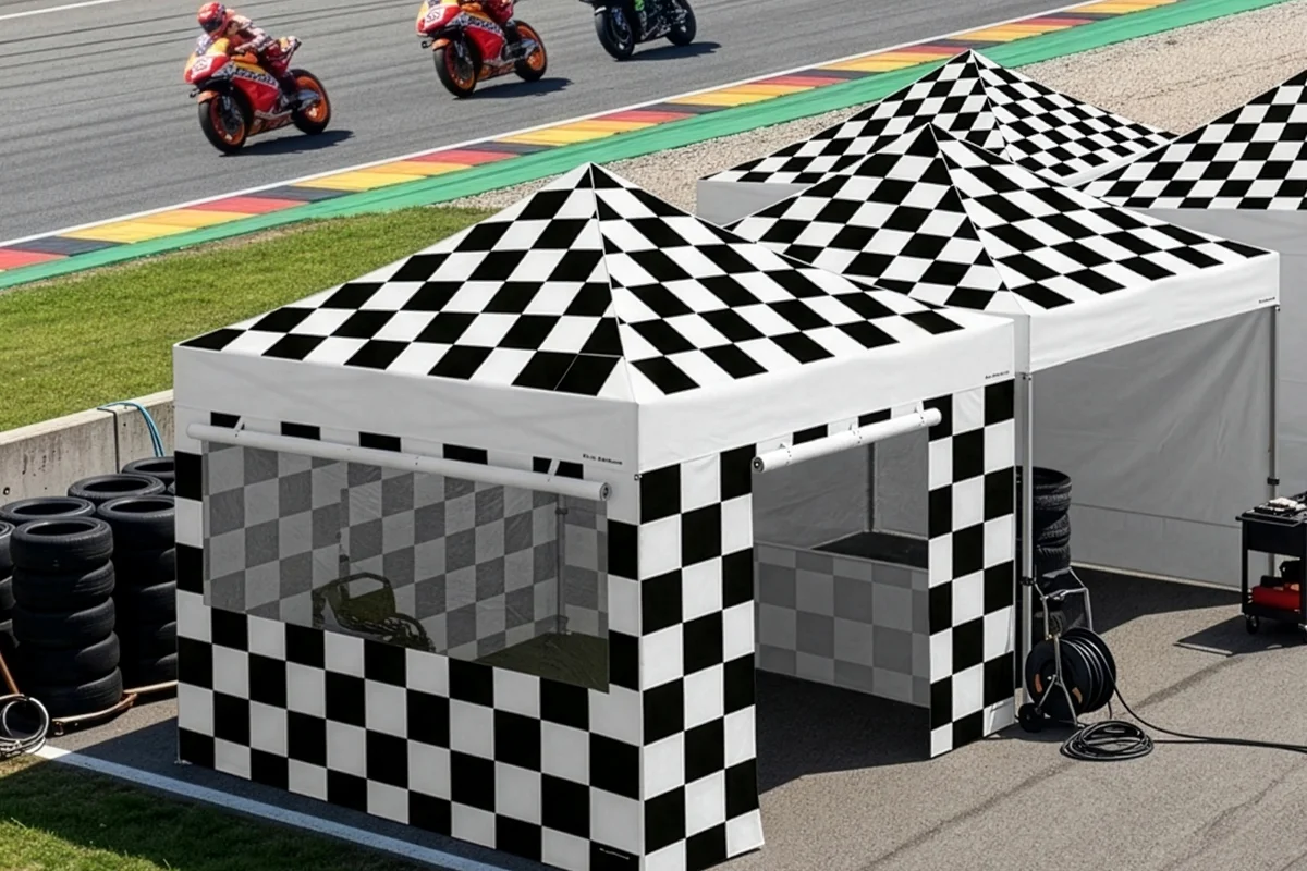 Nouveaux barnums 3x3 "Racing" en édition limitée