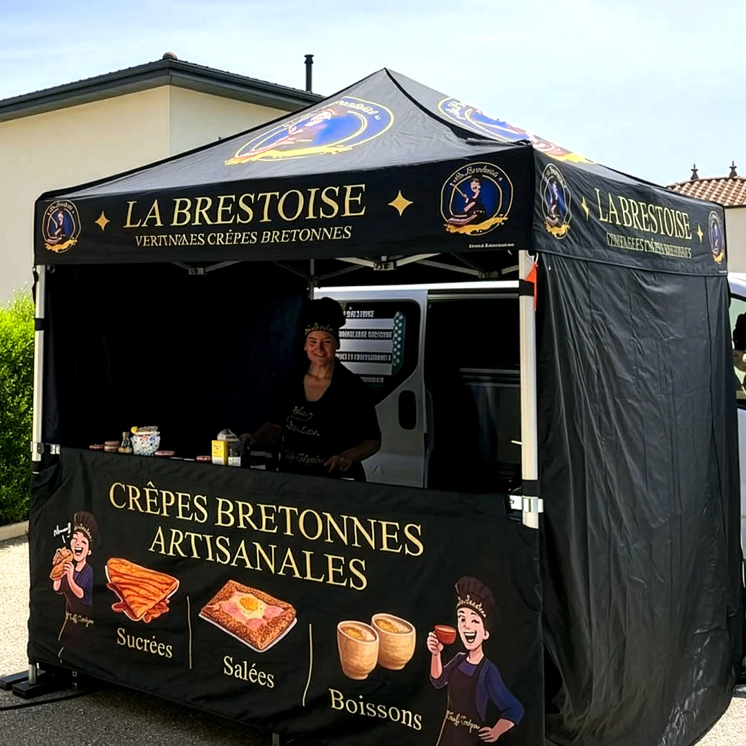 Un stand de crêpes qui s’installe partout